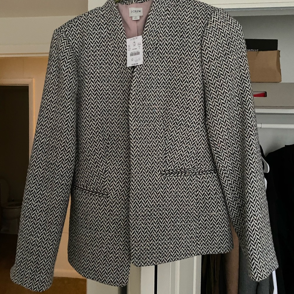 J.crew tweed jacket